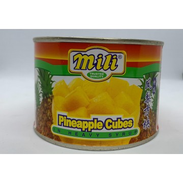 Pineapple Cube in Heavy Syrup Mili