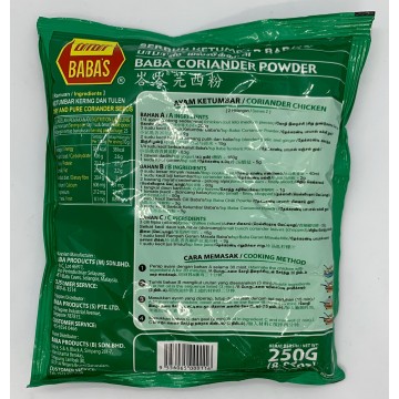 Baba's Coriander Powder 250gm